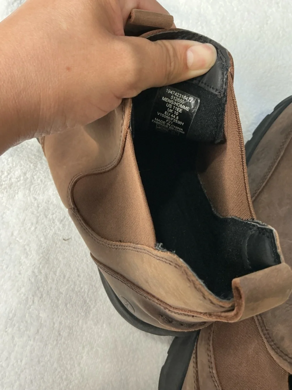 Lands' End Men's Brown Chukka Boots